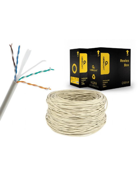 CABLE CAT6 UTP 305M GRAY/UPC-6004SE-SOL GEMBIRD