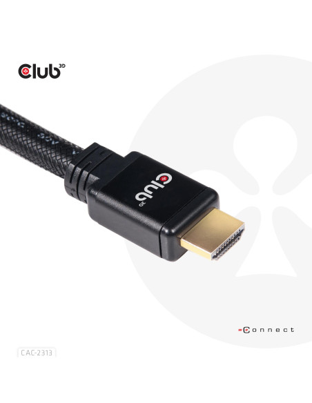 CABLE HDMI TO HDMI 10M/M/M CAC-2313 CLUB3D