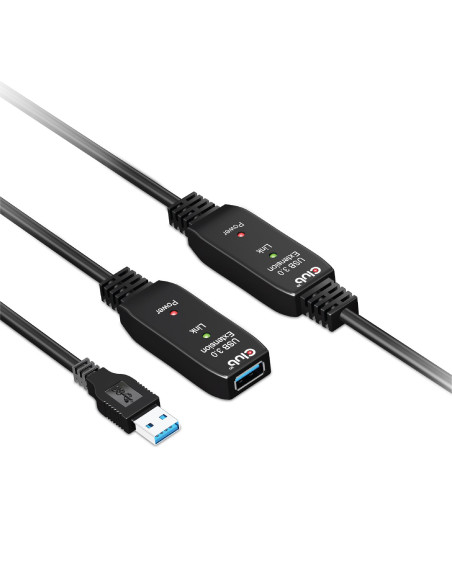 CABLE USB3.2 REPEATER 10M/M/F CAC-1405 CLUB3D