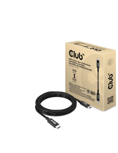CABLE USB-C 3M/M/M CAC-1579 CLUB3D