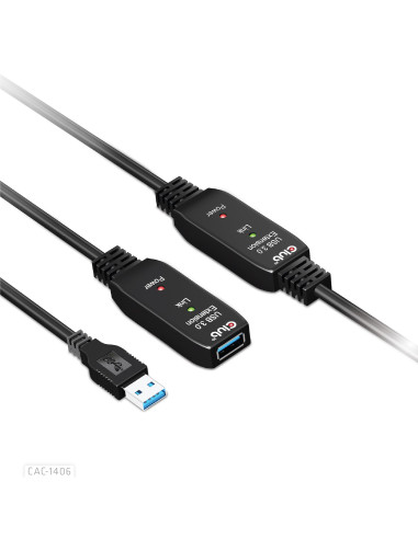 CABLE USB3.2 REPEATER 15M/M/F CAC-1406 CLUB3D