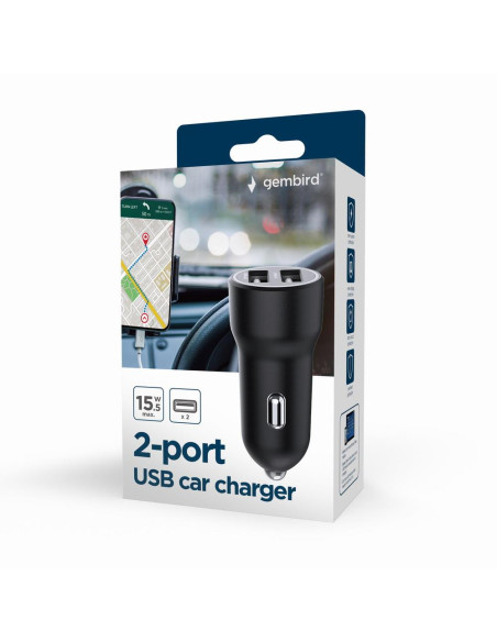 MOBILE CHARGER CAR USB 2PORT/TA-UC-2A15-CAR-01 GEMBIRD