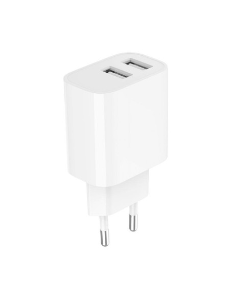 CHARGER USB UNIVERSAL WHITE/2P TA-UC-2A12-01 GEMBIRD