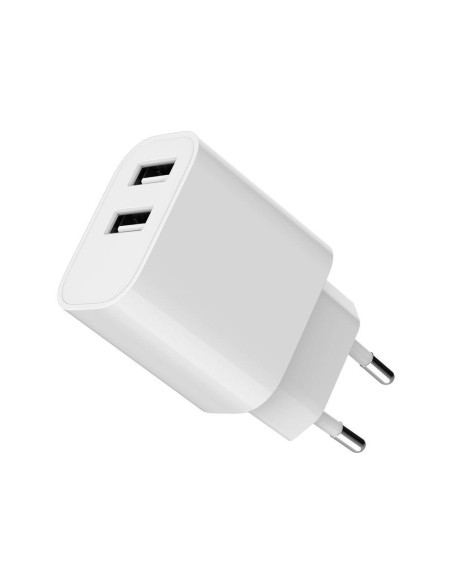 CHARGER USB UNIVERSAL WHITE/2P TA-UC-2A12-01 GEMBIRD