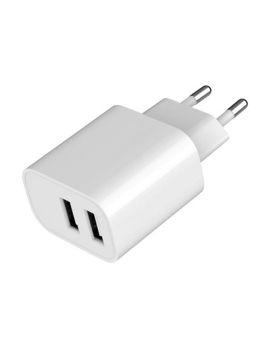 CHARGER USB UNIVERSAL WHITE/2P TA-UC-2A12-01 GEMBIRD