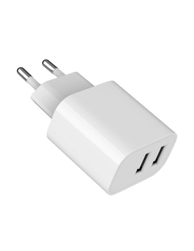 CHARGER USB UNIVERSAL WHITE/2P TA-UC-2A12-01 GEMBIRD