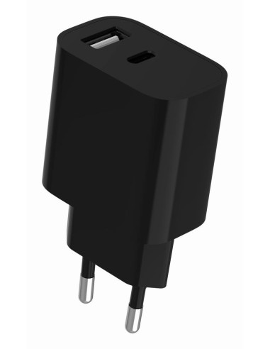 CHARGER USB UNIVERSAL BLACK/2P TA-UC-2AC12-01-BK GEMBIRD