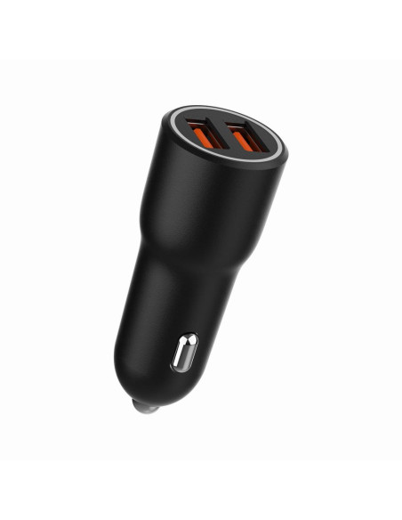 MOBILE CHARGER CAR USB 2PORT/TA-UC-A2QC36-CAR-01 GEMBIRD