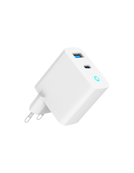 CHARGER USB 65W 2PORT/TA-UC-PDQC65L-W-01 GEMBIRD