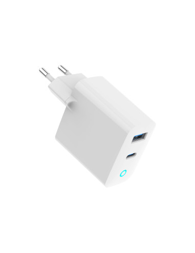 CHARGER USB 65W 2PORT/TA-UC-PDQC65L-W-01 GEMBIRD