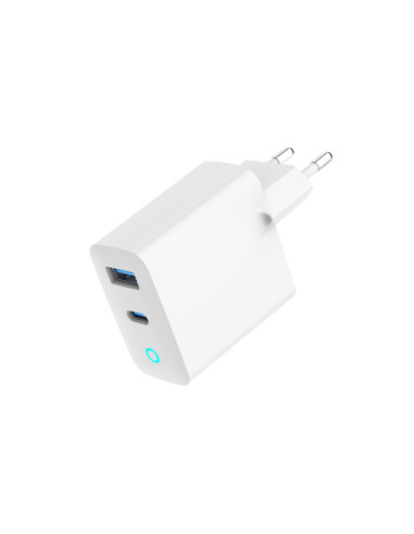 CHARGER USB 65W 2PORT/TA-UC-PDQC65L-W-01 GEMBIRD