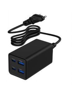 CHARGER USB UNIVERSAL 4P 65W/TA-UC-2A2C-PD65-01-BK GEMBIRD