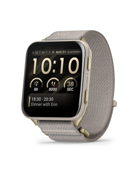 SMARTWATCH VENU X1/GOLD/TITAN 010-02980-09 GARMIN
