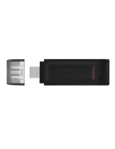 MEMORY DRIVE FLASH USB-C 128GB/DT70/128GB KINGSTON