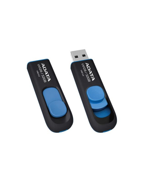 MEMORY DRIVE FLASH USB3 128GB/BLACK AUV128-128G-RBE ADATA