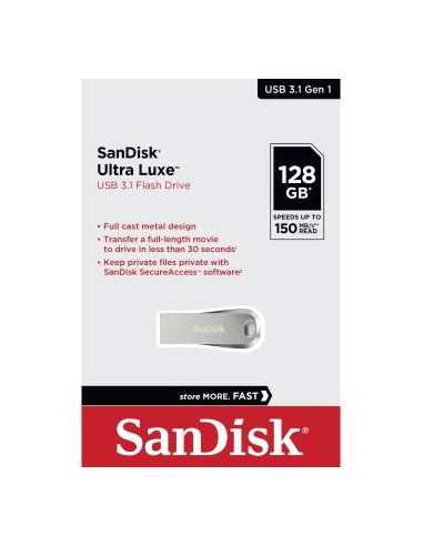 MEMORY DRIVE FLASH USB3.1/128GB SDCZ74-128G-G46 SANDISK