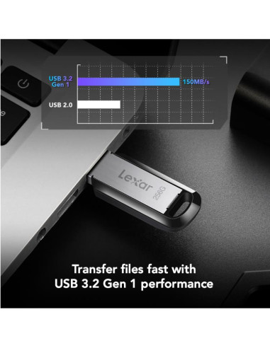 MEMORY DRIVE FLASH USB3 256GB/M400 LJDM400256G-BNBNG LEXAR