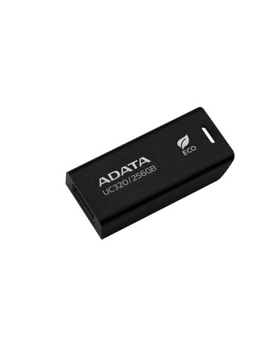 MEMORY DRIVE FLASH USB3.2 256G/BLACK UC320-256G-RBK/BK ADATA
