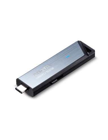 MEMORY DRIVE FLASH USB-C 512GB/SILV AELI-UE800-512G-CSG ADATA