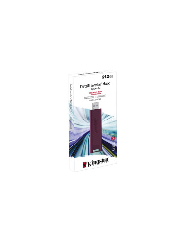 MEMORY DRIVE FLASH USB3.2/512GB DTMAXA/512GB KINGSTON