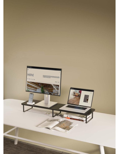 DISPLAY ACC ADJUSTABLE STAND/RECTANGLE MS-TABLE2-01 GEMBIRD
