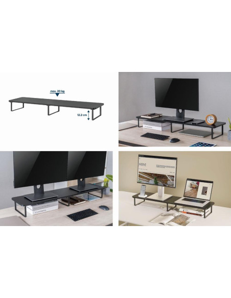 DISPLAY ACC ADJUSTABLE STAND/RECTANGLE MS-TABLE2-01 GEMBIRD