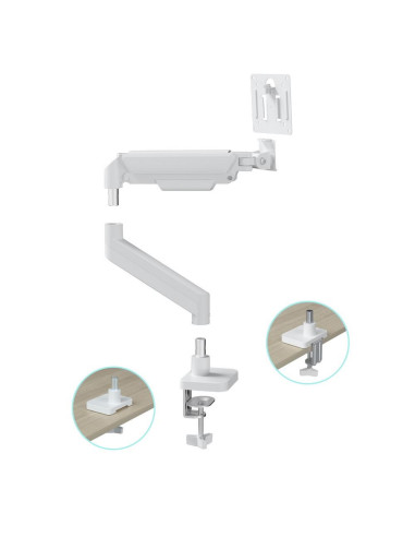 DISPLAY ACC MOUNTING ARM/17-32" WH MA-DA1-04-W GEMBIRD