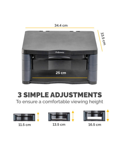 MONITOR ACC RISER PREMIUM/PLUS 9169501 FELLOWES