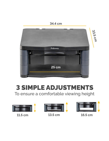 MONITOR ACC RISER PREMIUM/PLUS 9169501 FELLOWES