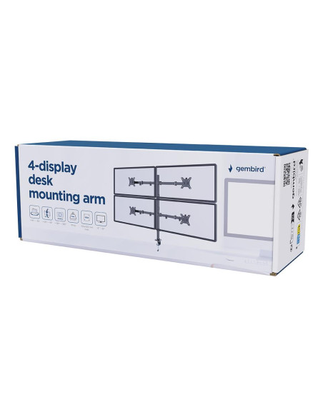 DISPLAY ACC 4 MOUNTING ARM/13-32" MA-D4-01 GEMBIRD