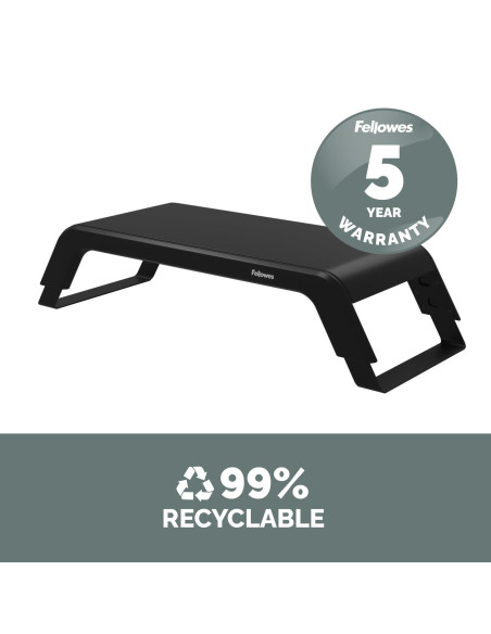 MONITOR ACC RISER HANA LT/BLACK 100016996 FELLOWES