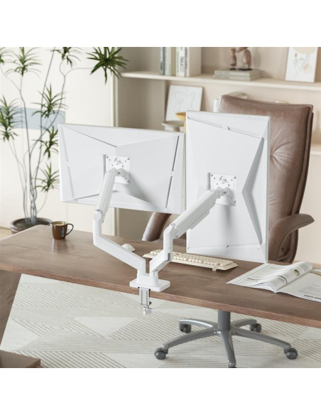 DISPLAY ACC MOUNTING ARM/DBL 17-32" MA-DA2-06-W GEMBIRD
