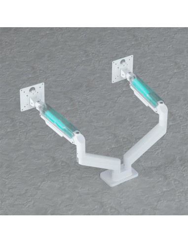 DISPLAY ACC MOUNTING ARM/DBL 17-32" MA-DA2-06-W GEMBIRD