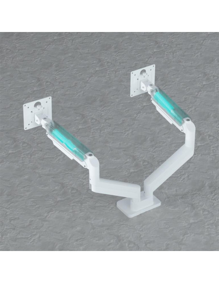 DISPLAY ACC MOUNTING ARM/DBL 17-32" MA-DA2-06-W GEMBIRD