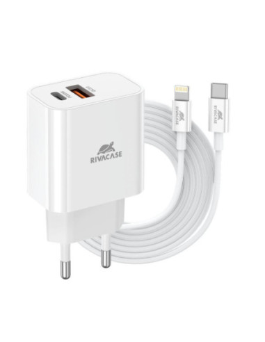 MOBILE CHARGER WALL/WHITE PS4102 WD5 RIVACASE