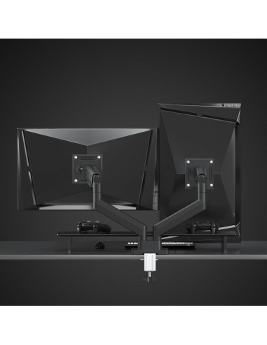 DISPLAY ACC MOUNTING ARM/DOUBL.17-32" MA-DA2-06 GEMBIRD