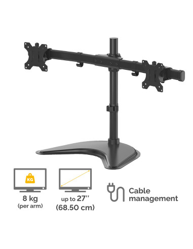 MONITOR ACC ARM DUAL/PROFESSIONAL 8043701 FELLOWES