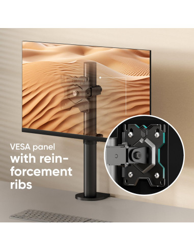 MONITOR ACC DESK MOUNT/13-34" BLACK D101E-B ONKRON