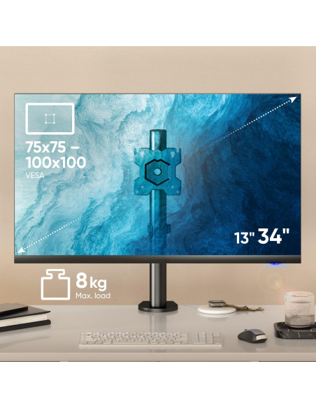 MONITOR ACC DESK MOUNT/13-34" BLACK D101E-B ONKRON