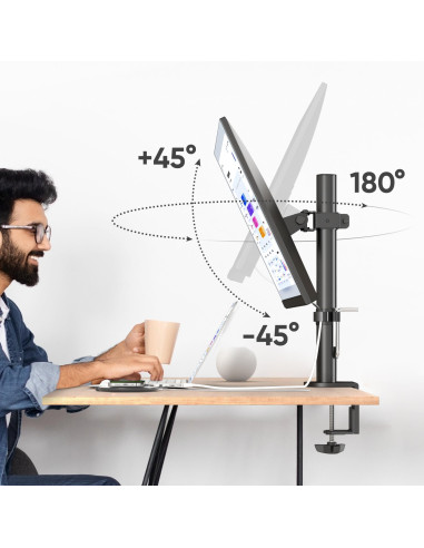 MONITOR ACC DESK MOUNT/13-34" BLACK D101E-B ONKRON