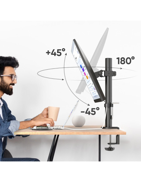 MONITOR ACC DESK MOUNT/13-34" BLACK D101E-B ONKRON