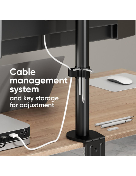 MONITOR ACC DESK MOUNT/13-34" BLACK D101E-B ONKRON