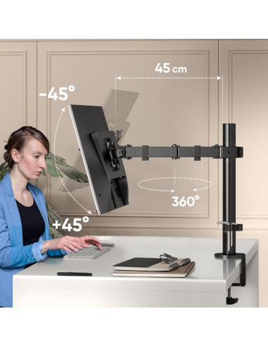 MONITOR ACC DESK MOUNT/13-34" BLACK D121E-B ONKRON