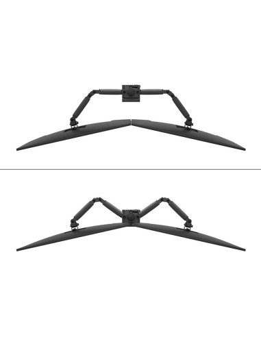 MONITOR ACC DESK MOUNT 10-32"/DUAL DS60-600BL2 NEOMOUNTS