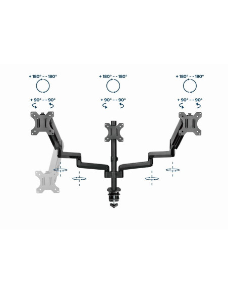 DISPLAY ACC MOUNTING ARM/17-27" MA-DA3-01 GEMBIRD