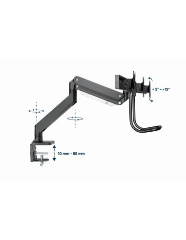 DISPLAY ACC MOUNTING ARM/17-27" MA-DA3-03 GEMBIRD