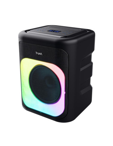 Portable Speaker, TRUST, 25280, Black, Portable/Waterproof/Wireless, 1xUSB-C, Bluetooth, 25280