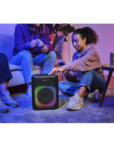 Portable Speaker, TRUST, 25280, Black, Portable/Waterproof/Wireless, 1xUSB-C, Bluetooth, 25280