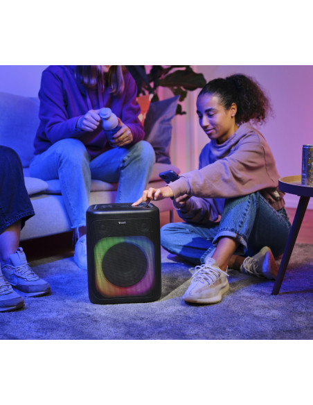 Portable Speaker, TRUST, 25280, Black, Portable/Waterproof/Wireless, 1xUSB-C, Bluetooth, 25280