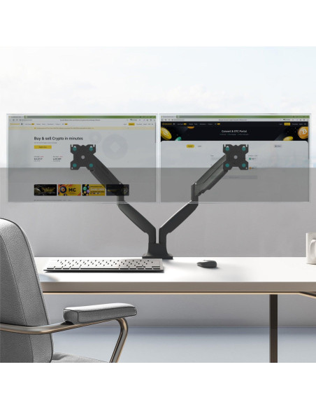 MONITOR ACC DESK MOUNT/13-32" BLACK G200-B ONKRON